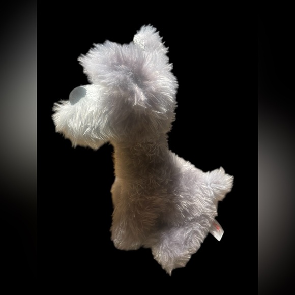 Gund Schnauzer Terrier Gray Dog BENTLEY 11 IN Stuffed Plush Toy 6047605 - Picture 3 of 7